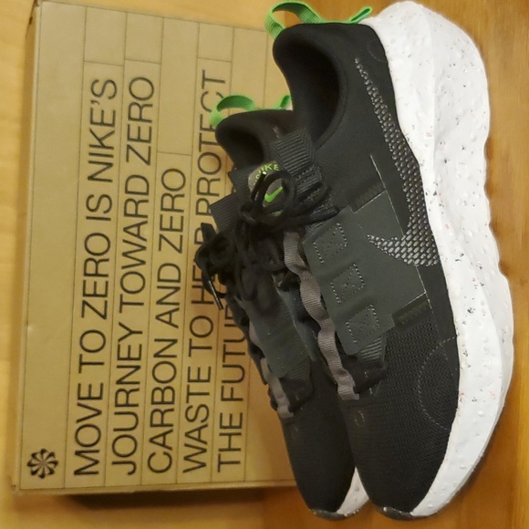 Nike Crater Impact Sneakers sz 8.5M are NWT  black/gray/green/white. - Picture 6 of 14